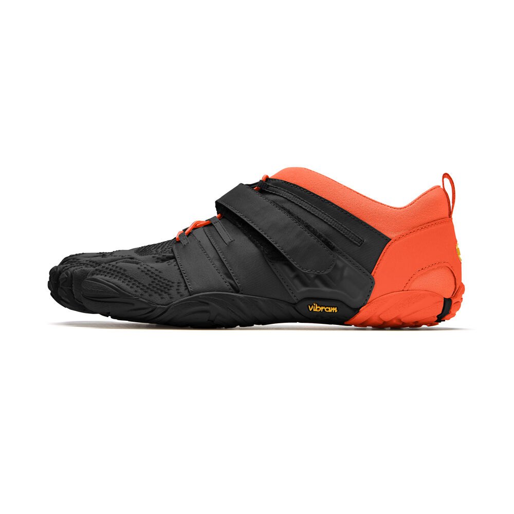 Botas Montaña Hombre Negros/Naranjas - FiveFingers V-Train 2.0 - BRCGTL-438